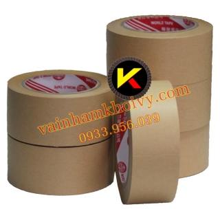 BĂNG KEO GIẤY NÂU DA BÒ NHÁM