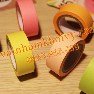 BĂNG KEO GIẤY MÀU